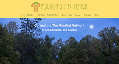 Desktop Screenshot of mushroomcityartfestival.org